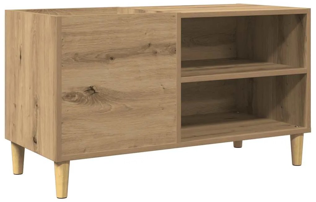857164 vidaXL Шкаф за грамофонни плочи, 84,5x38x48 см, инженерно дърво