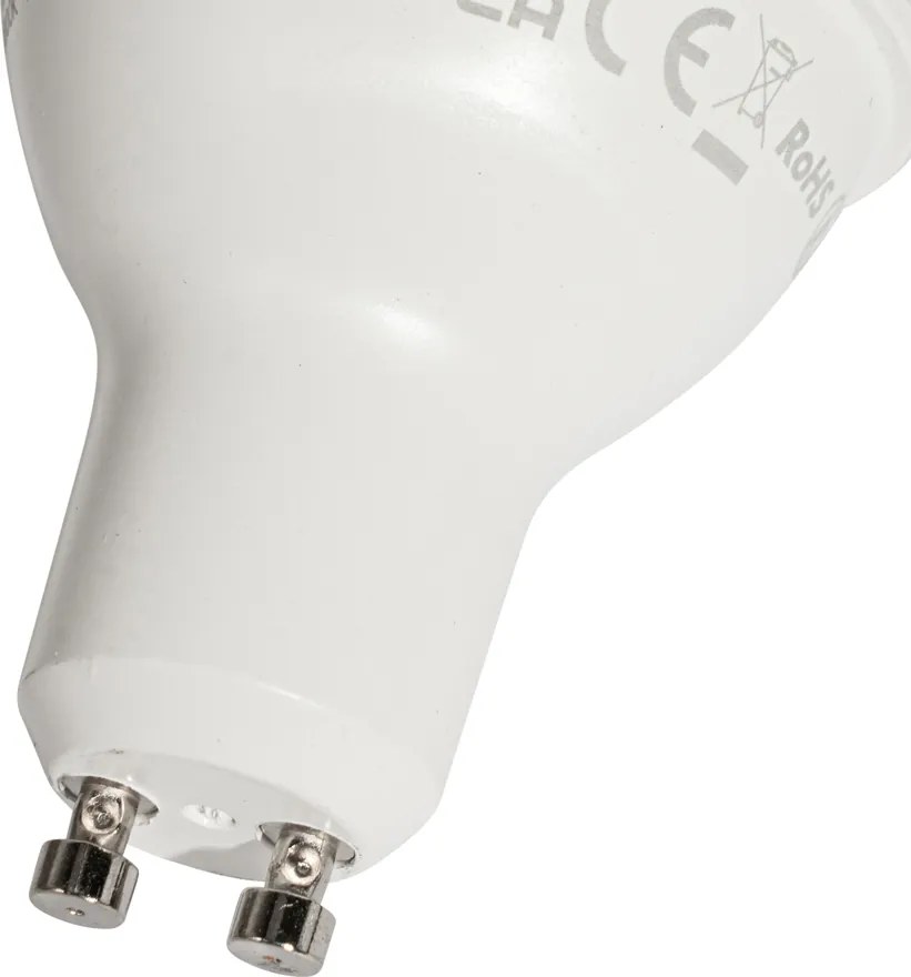 Комплект от 5 GU10 50mm LED крушки прозрачни 7.5W 800 lm 3000K