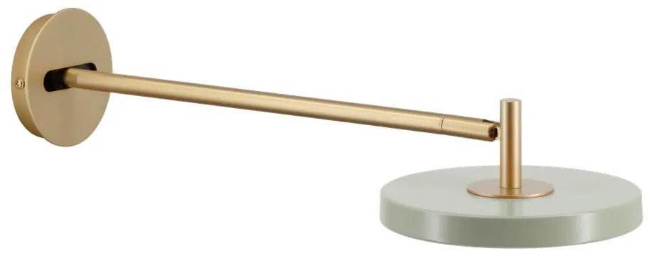 Светлозелена LED затъмняваща се стенна лампа ø 15 cm Asteria Wall Long – UMAGE