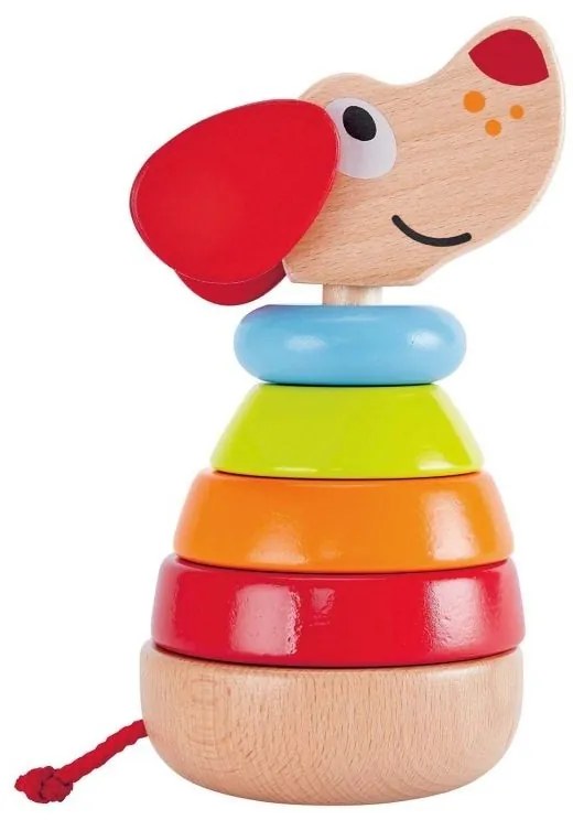 Hape - Музикално кученце с цветни рингове