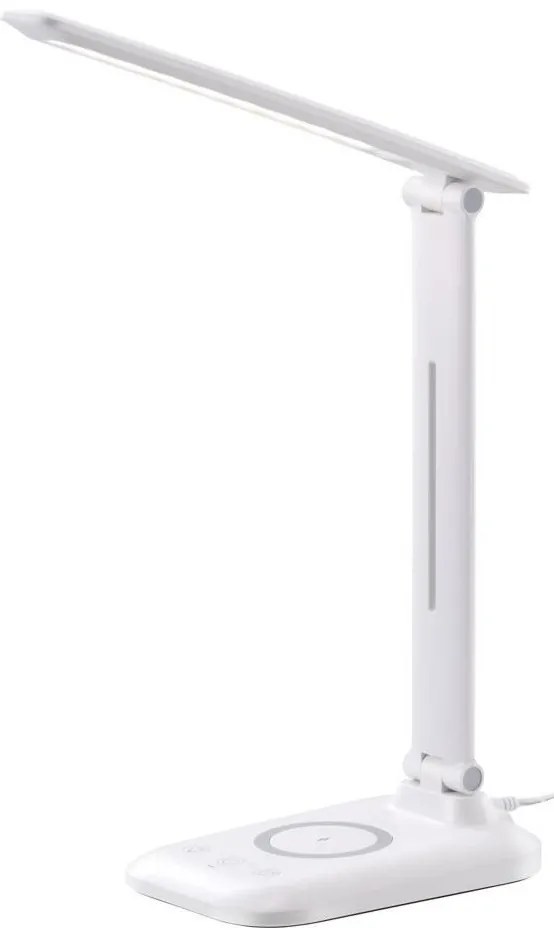Immax 09107L - LED димируема настолна лампа с безжично зареждане QI LUMI LED/7W/230V бяла