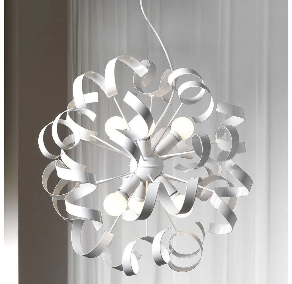 ONLI -  Пендел ZOE 6xE14/6W/230V бял