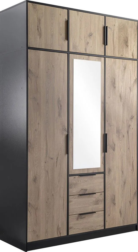 Гардероб 3-врата Lati D3 с таванско