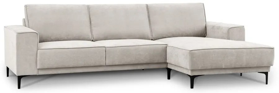 Кремав ъглов диван (десен ъгъл) Copenhagen – Scandic