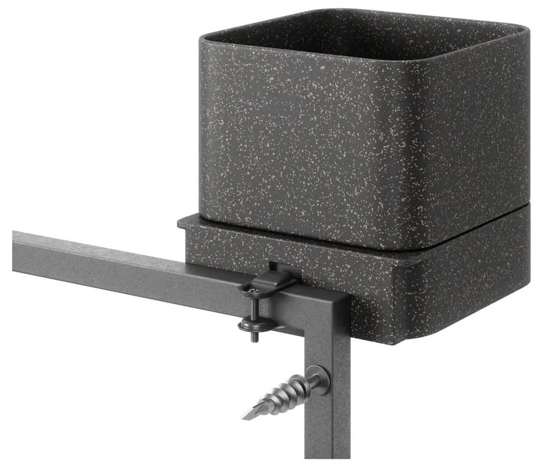 Висящи пластмасови саксии за билки в комплект от 4 броя Cubiko - Umbra