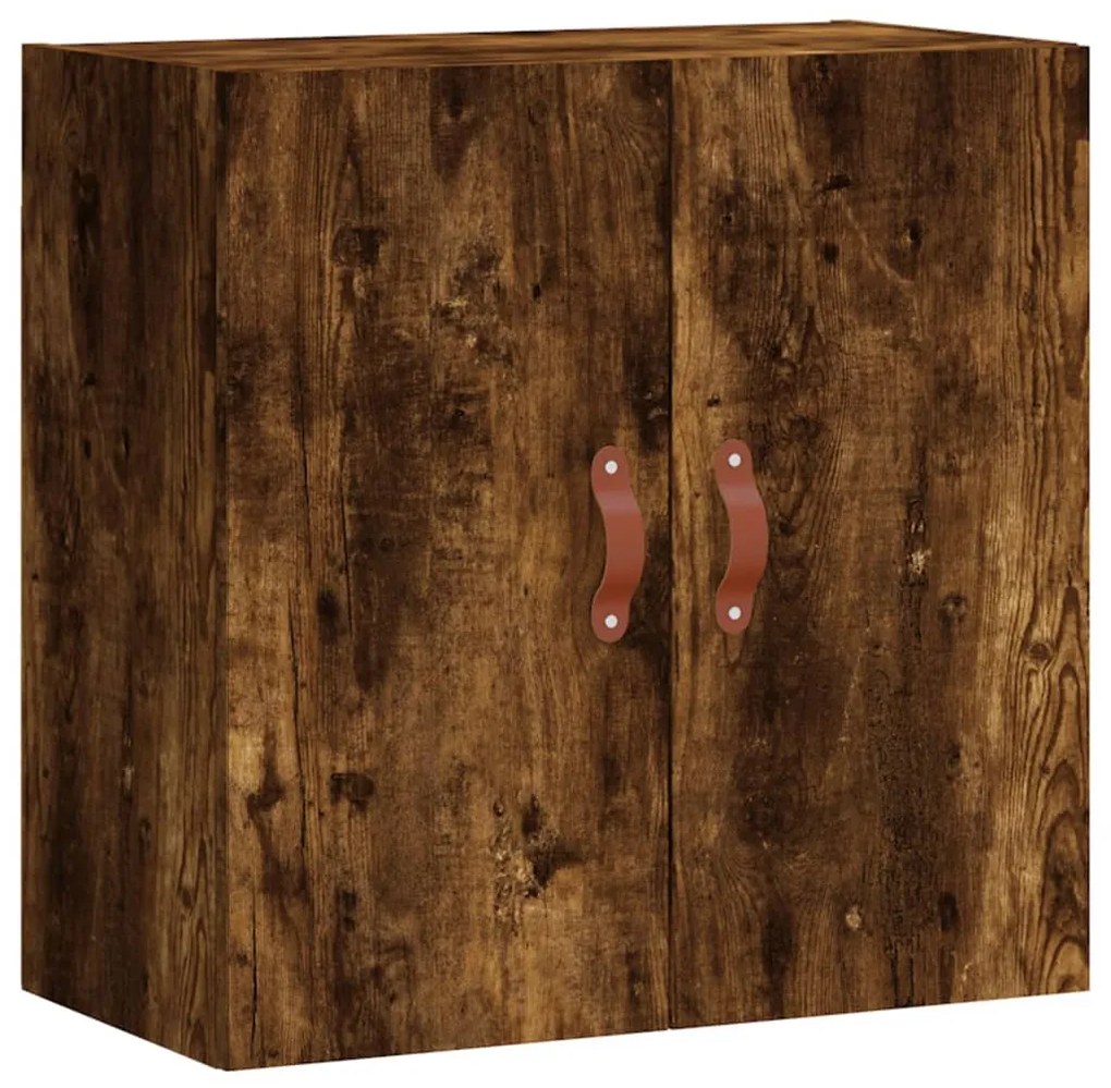829945 vidaXL Стенен шкаф, опушен дъб, 60x31x60 см, инженерно дърво