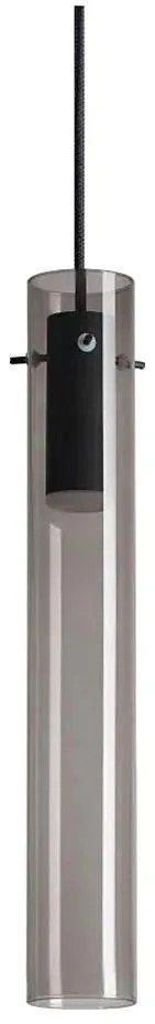 Ideal Lux - LED Пендел FLAM LED/10W/230V Ø 6 см CRI 90 сив