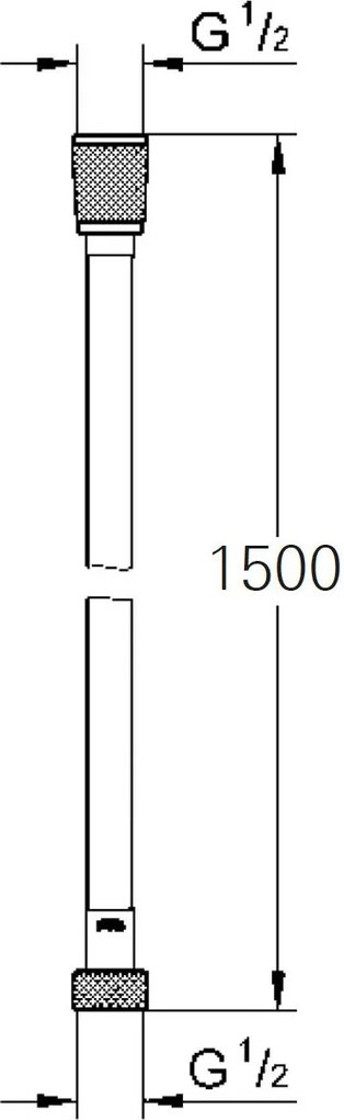 спирала душ Grohe Silverflex 150