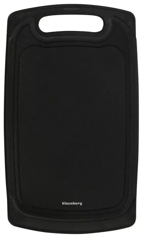 Комплект кухненски прибори Klausberg KB 7835, 12 бр, Неръждаема стомана, Черен