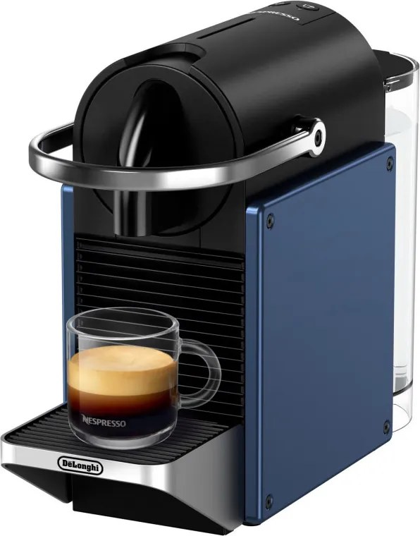 Еспресо машина DeLonghi Pixie EN127.BL, 1260W, 19 bar, 0.7 л, Nespresso, Автоматично изключване, Син