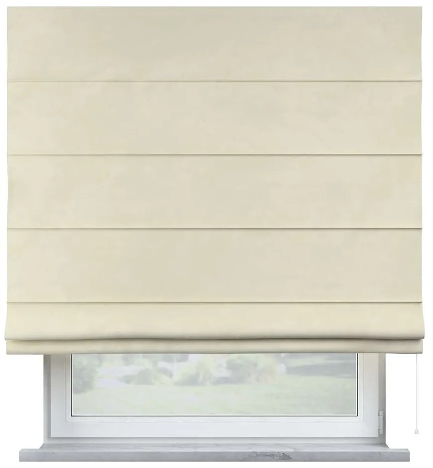 Бежова римска щора 170x100 cm Posh Velvet - Yellow Tipi