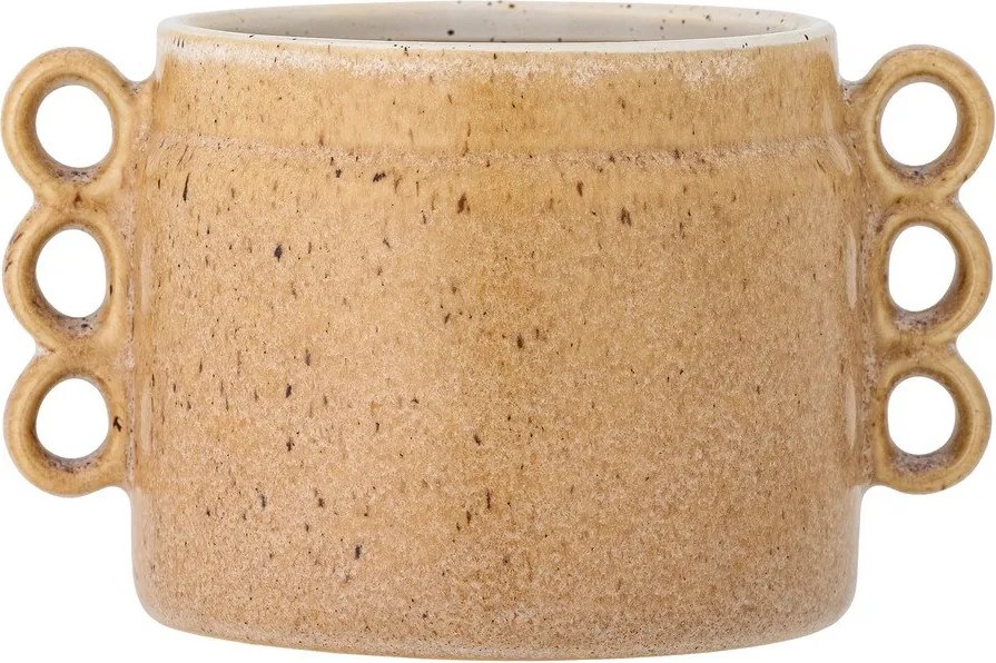 Глинено ръчно рисувано покритие за кашпа ø 15 cm Souri – Bloomingville