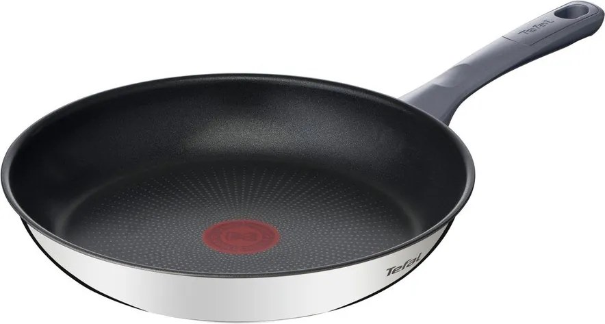 Тиган с незалепващо покритие от неръждаема стомана ø 28 cm Daily Cook G7300655 – Tefal
