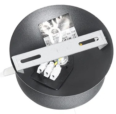 Таванна лампа в стил арт деко черна със златно стъкло - Pallon