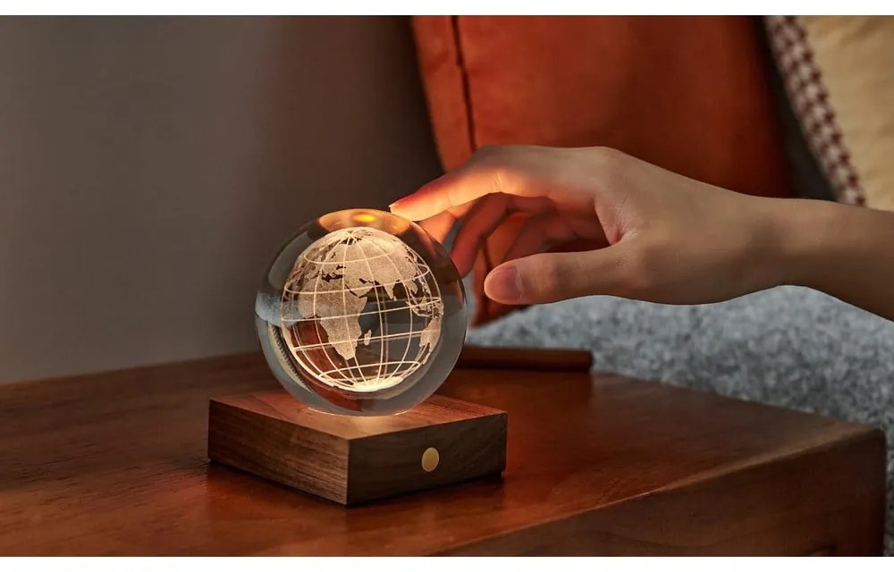 Тъмнокафява светлинна декорация с USB Amber – Gingko