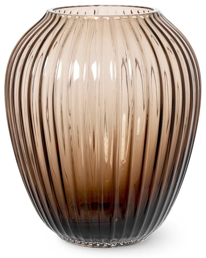 Ваза от кафяво стъкло, височина 18,5 cm Hammershøi - Kähler Design