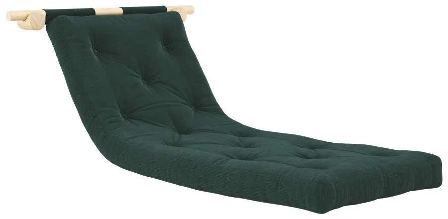 Тъмнозелено кресло от рипсено кадифе Hooked – Karup Design