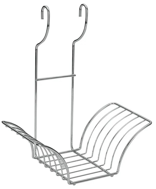 Висяща поставка за капаци от хромирана стомана Lonardo – Metaltex