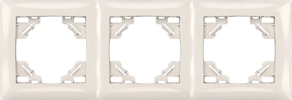 Тройна рамка за контакти OSTE JNH015-3F Beige