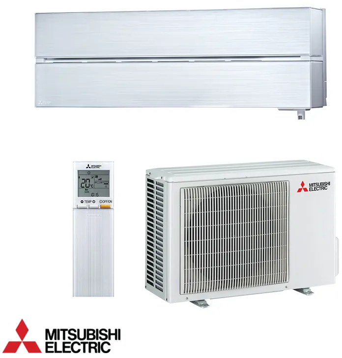 Инверторен климатик Mitsubishi Electric MSZ-LN25VGV/MUZ-LN25VG, 9000 BTU, 20 м2, A+++ / A+++, Wi-Fi, R-32, Бял/Мат