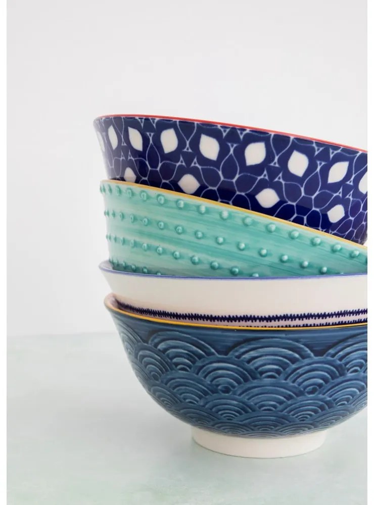 Комплект от 4 керамични чаши, ø 16,5 cm - Kitchen Craft