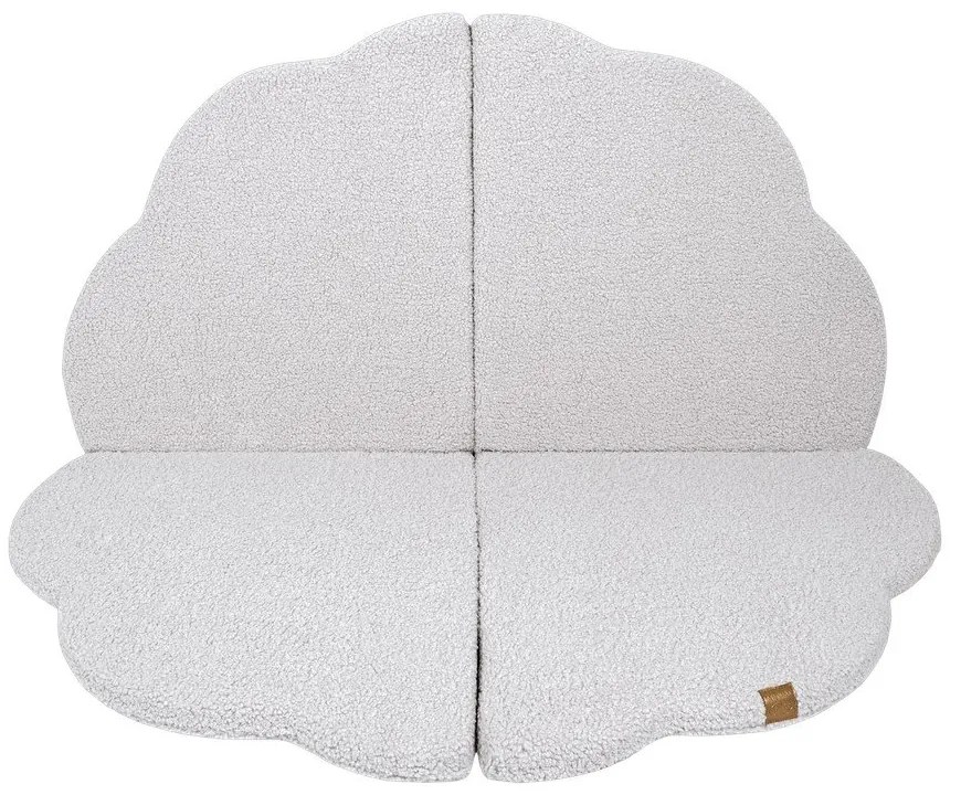 Бяло детско килимче за игра 160x160 cm – Meowbaby