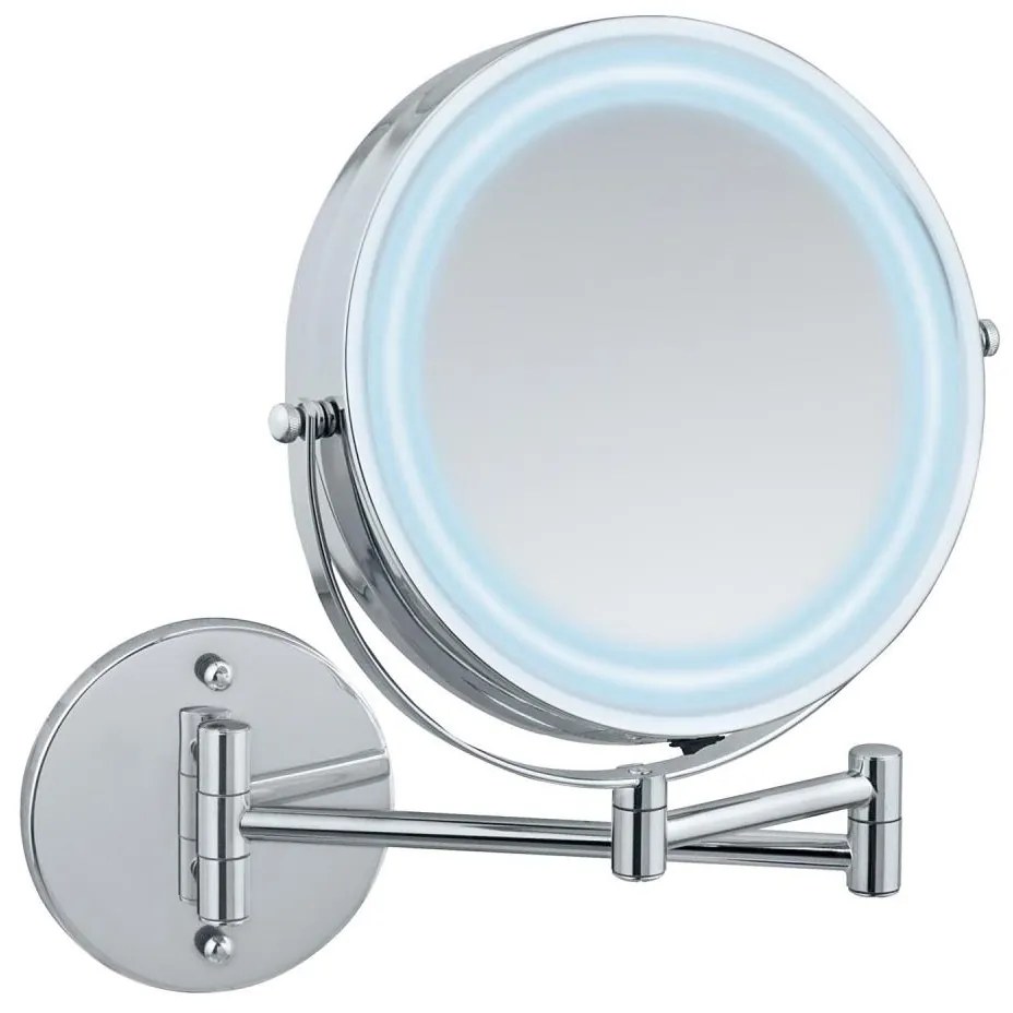 WENKO 3656530100 - Огледало POWER-LOC 25,5 x 32 см, лъскав хром