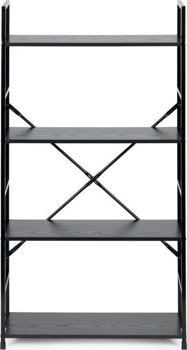 Голяма етажерка на 4 рафта ModernHome, дизайн в стил лофт