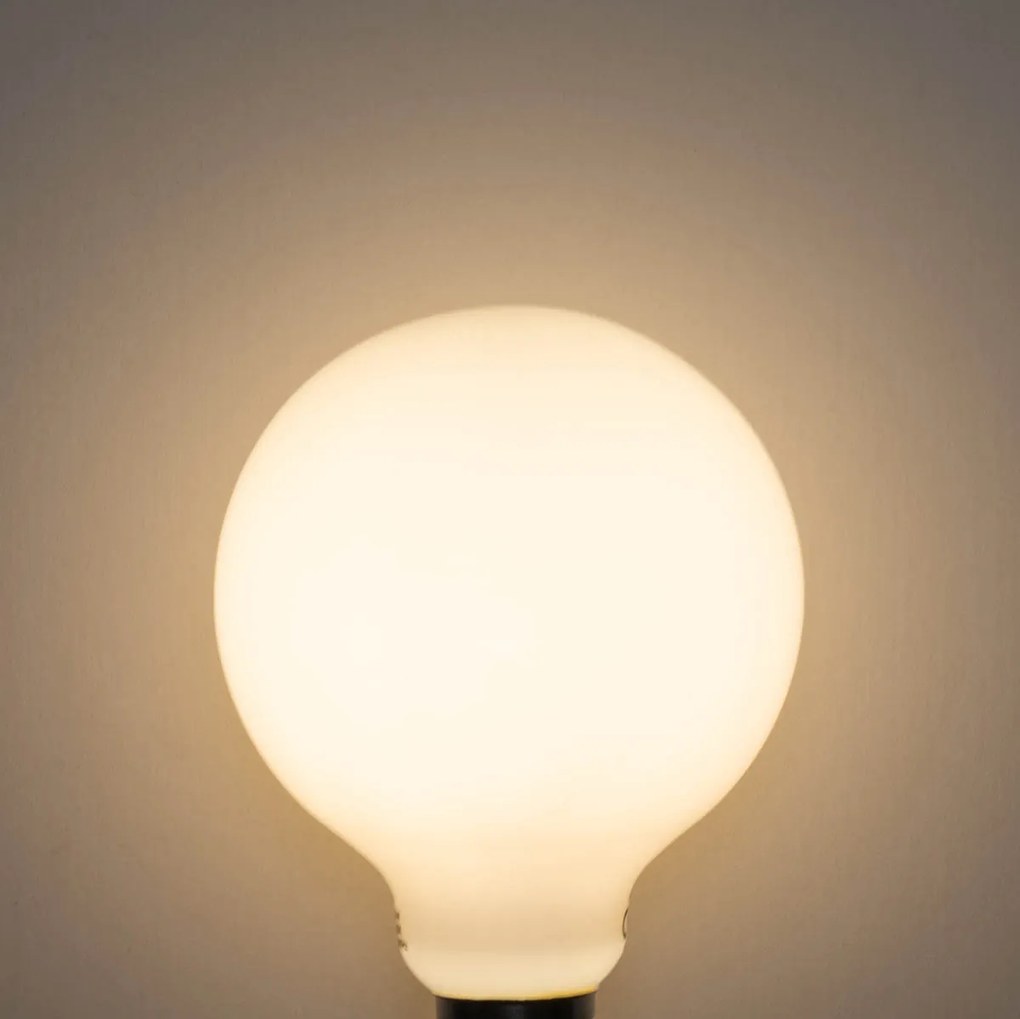 Комплект от 5 E27 димируеми LED крушки Опал G95 5W 450lm 3000K