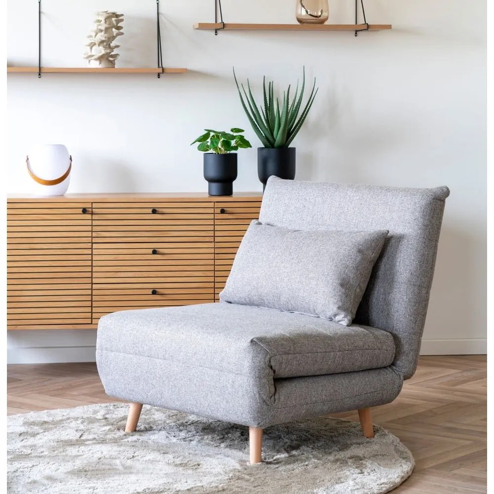 Сиво кресло Marlow – House Nordic