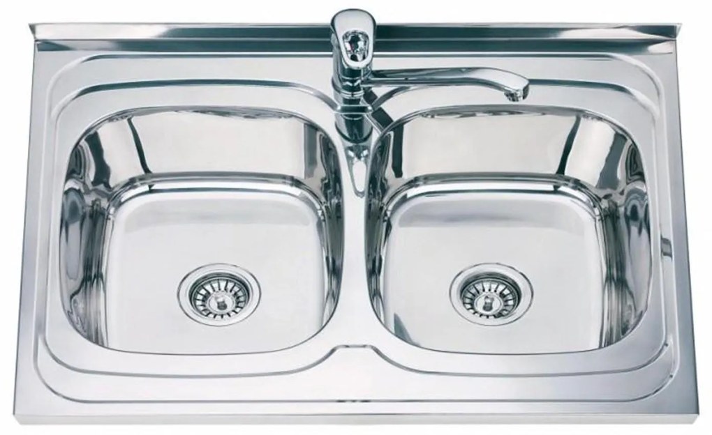 Двойна мивка с борд ICKS8060