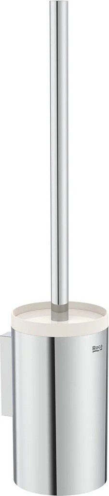Държач с тоалетна четка, A817587C00, Roca, за стенен монтаж, хром, 9х9х43.1см