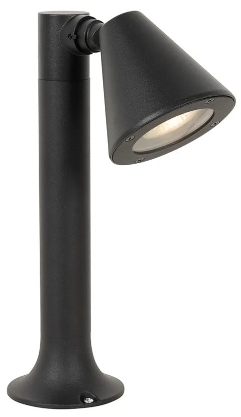 Модерен външен фенер черен 30 см IP44 Регулируем - Ciara