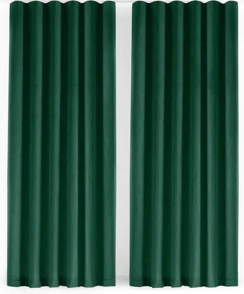 Зелена затъмняваща завеса 400x300 cm Velto – Filumi