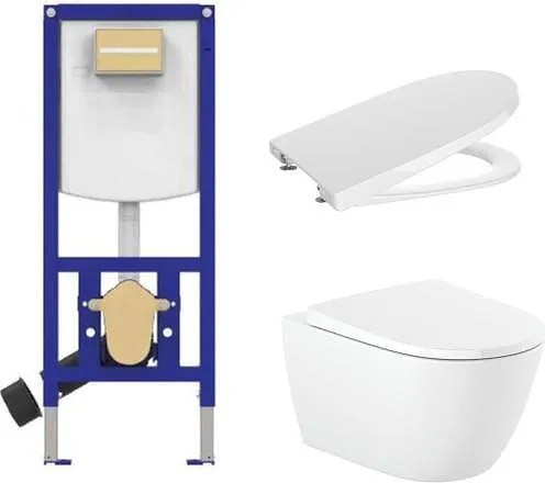 Комплект Duplo Neo 4 в 1, Ona Rimless + бутон по избор, A890030020 + A346687000 + A801E12001