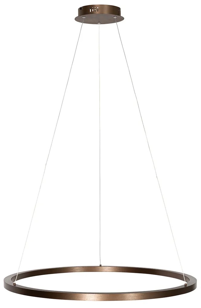 Висяща лампа бронз 80 см вкл. LED 3-степенно димиране - Girello