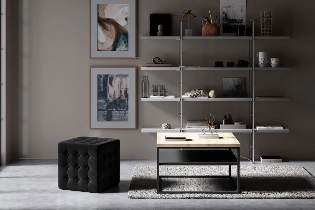 Пуф Wisdom-черен