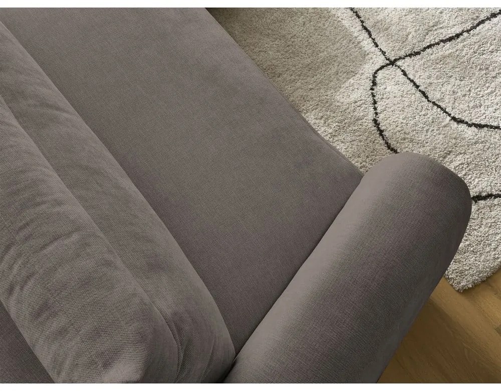 Кафяв ъглов диван Aden – Bobochic Paris