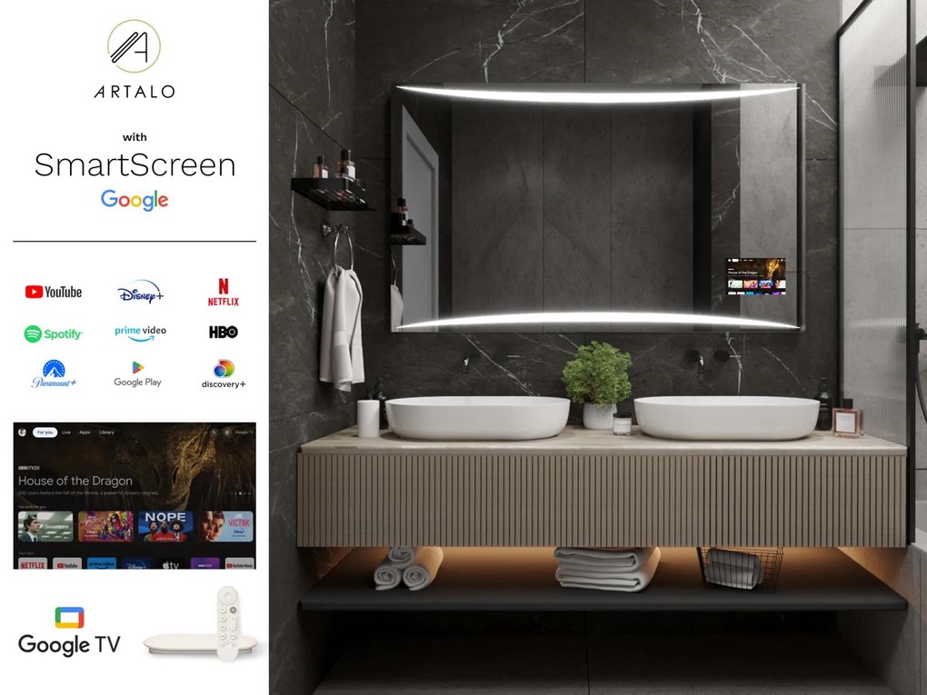 Огледало с LED осветление M16 premium