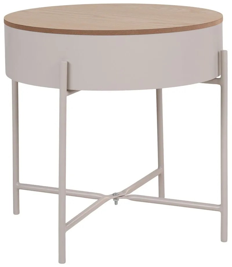 Метална кръгла странична масичка ø 40 cm Sisco – House Nordic