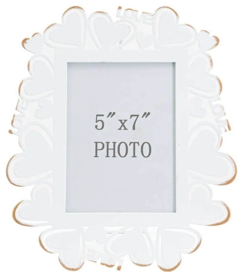 Бяла метална рамка за снимки , 25 x 27,7 cm - Mauro Ferretti