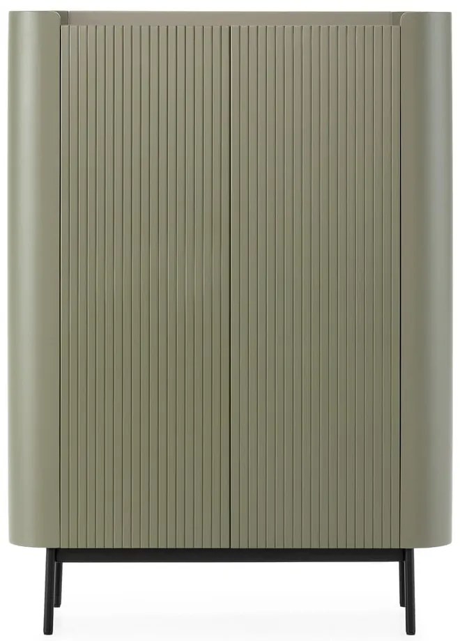 Зелено шкафче 100x140x40 cm Willa – MOME