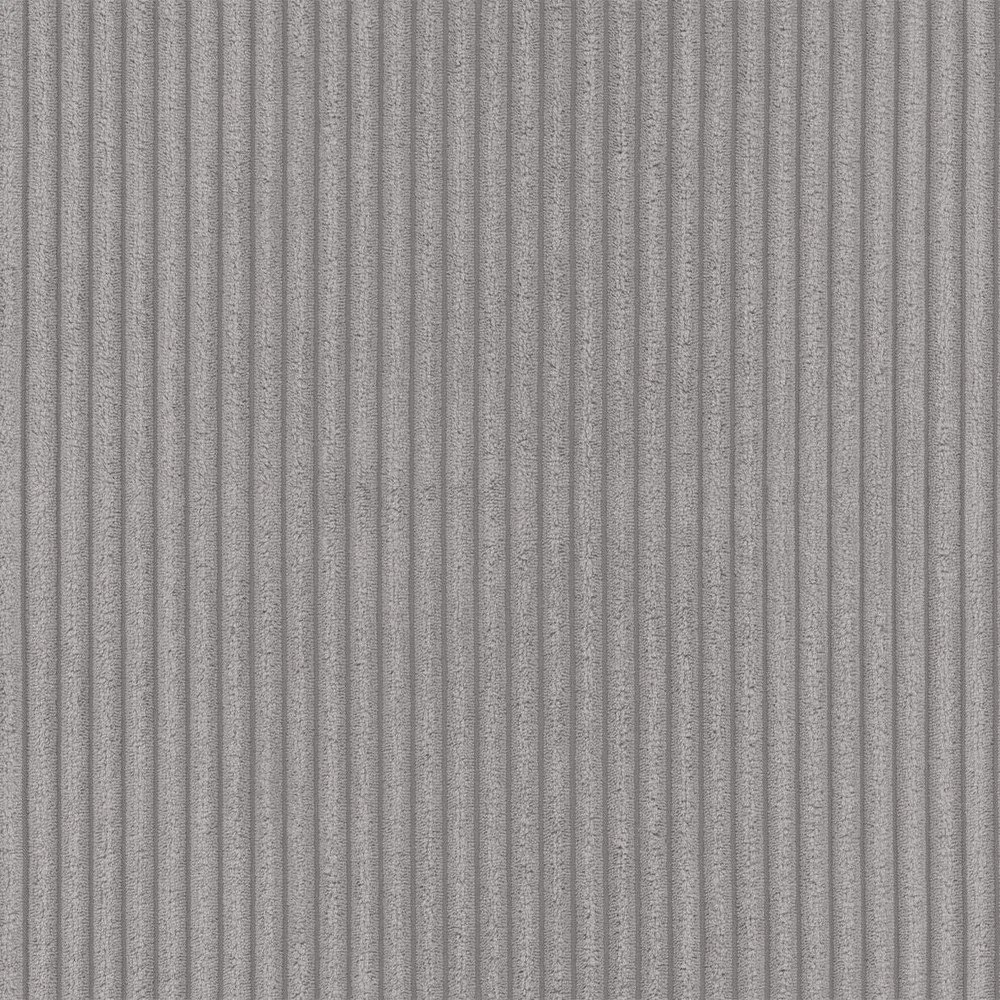 Светлосив ъглов диван от рипсено кадифе (десен ъгъл) Merid – Ropez