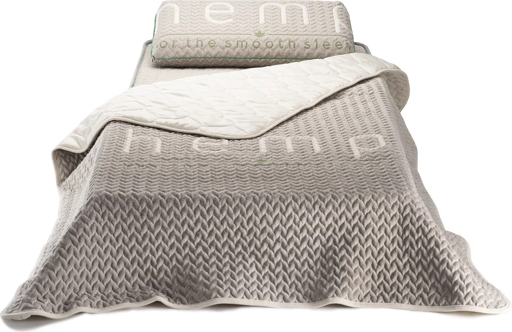 Мерино завивка с коноп и памучен сатен Medico Luxury Hemp and Cotton