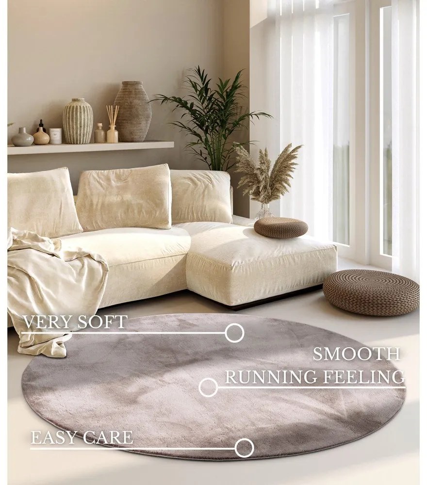 Бежов кръгъл килим ø 160 cm Leon – Villeroy&amp;Boch