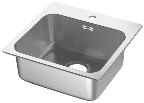 LÅNGUDDEN мивка за вграждане, 1 корито 303.151.74