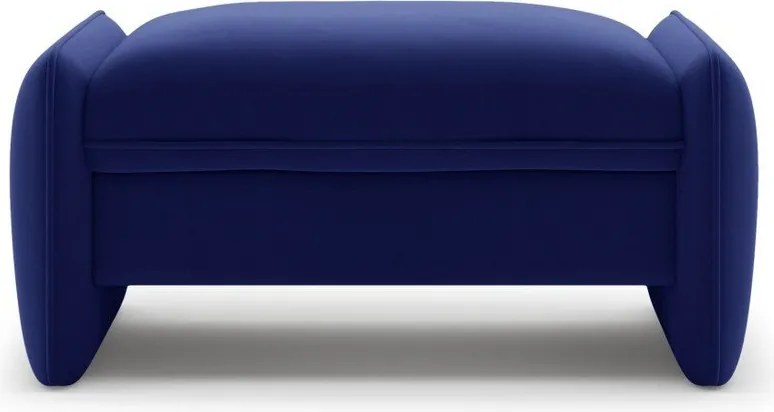 Синя кадифена табуретка Georgia – Micadoni