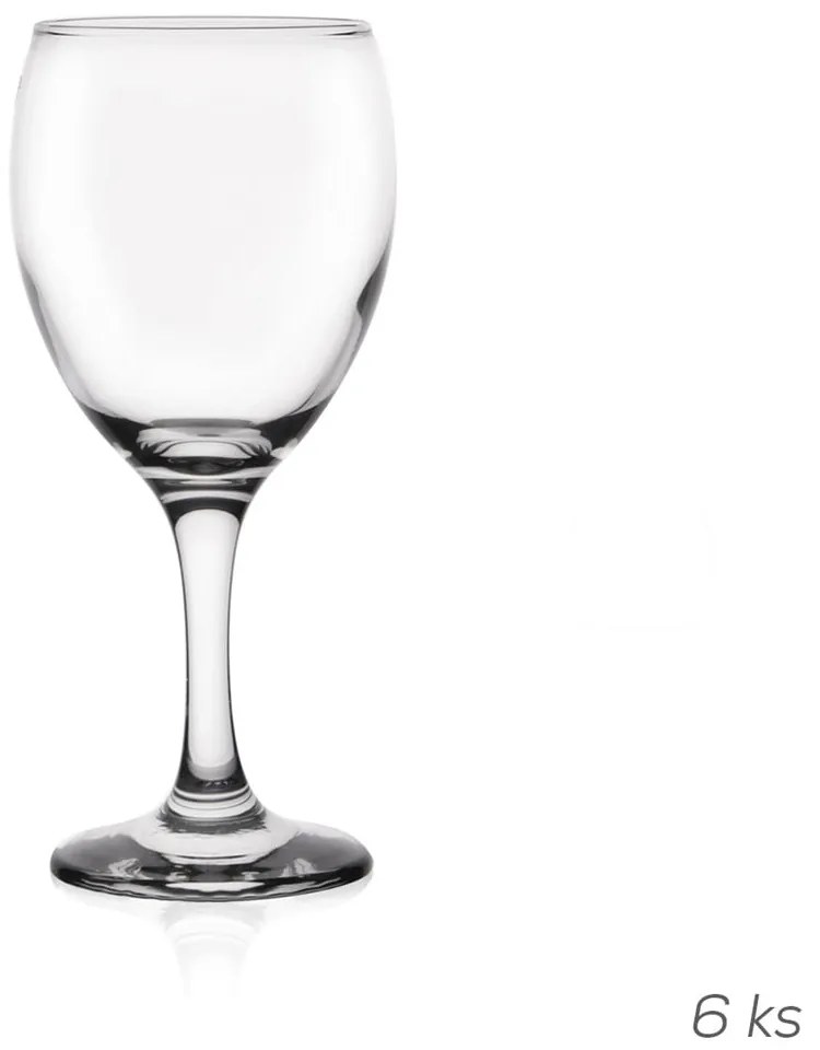 Чаши за вино в комплект от 6 броя 245 ml Empire - Orion