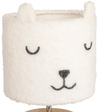 Детска нощна лампа atmosphera Bear, 23 cm, Букле