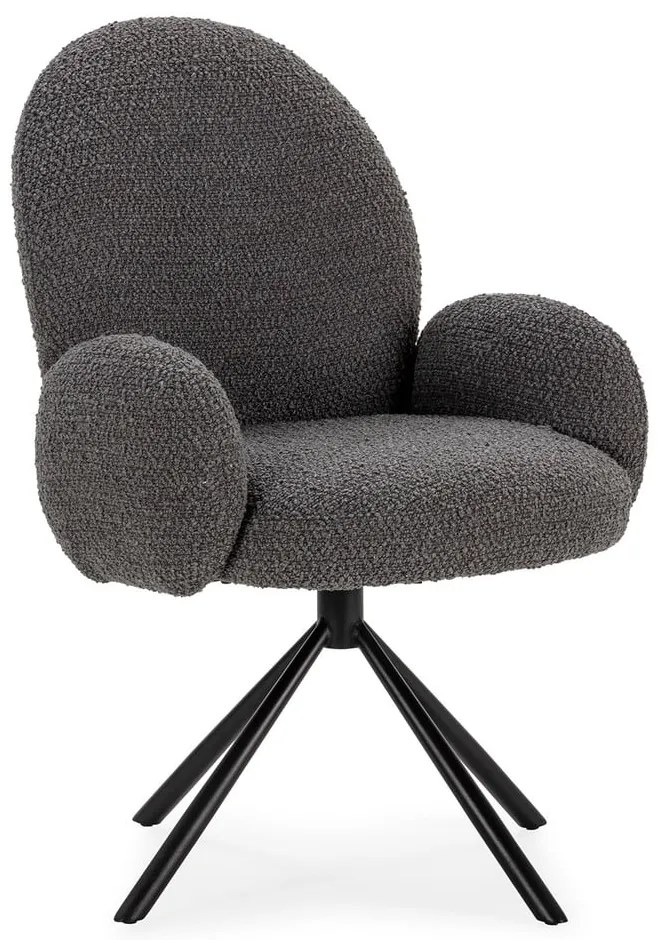 Тъмносив фотьойл Dario - Marckeric